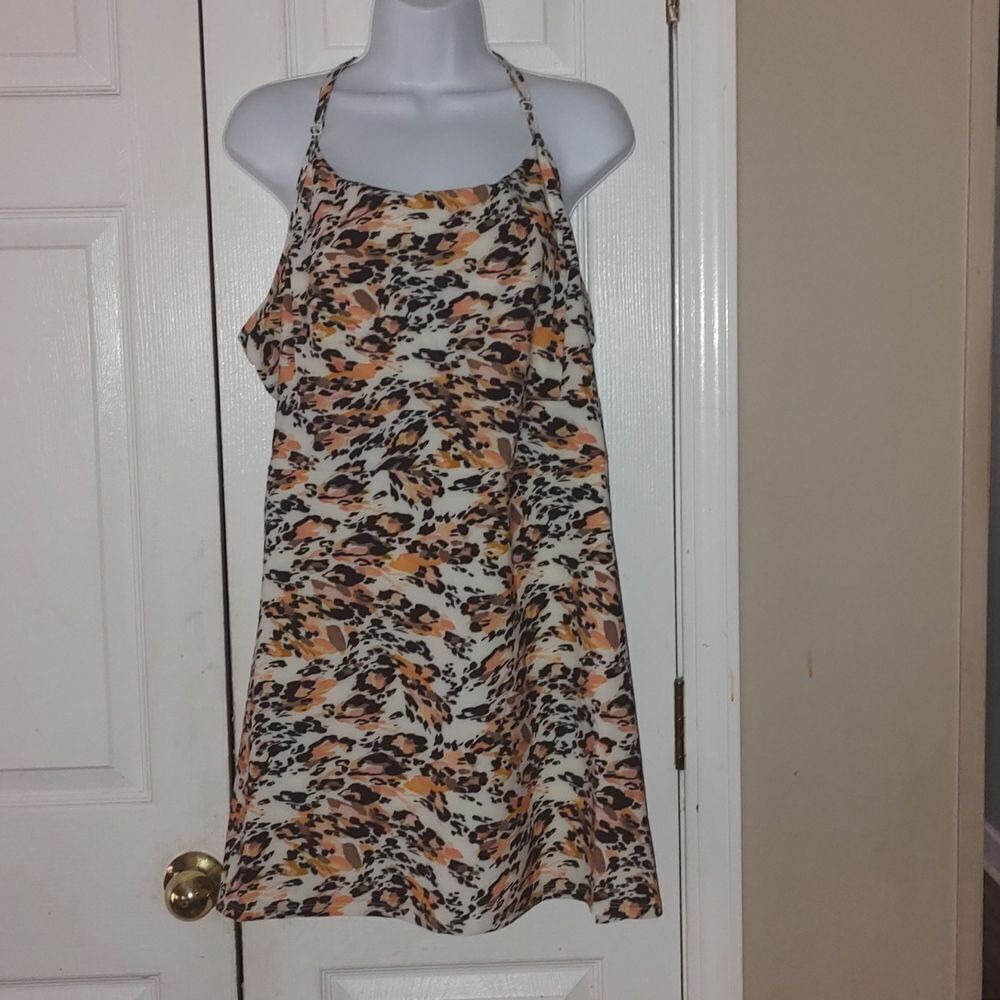 CALIA Performance Dress New Animal Unbleached   Sz XXL   NWT